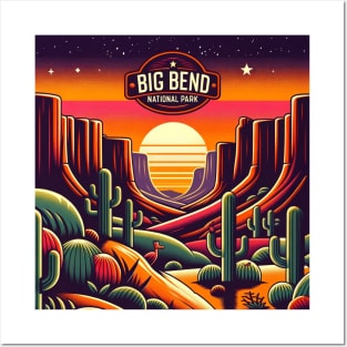 Big Bend National Park v02 Posters and Art